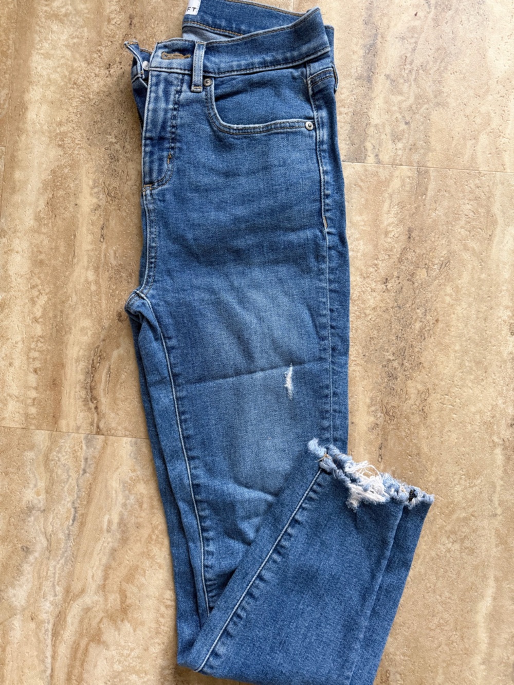 LOFT Distressed Blue Women's Jeans